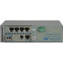 Omnitron Systems Technology8830N-1-B - iConverter 4xT1 MUX/M + Ethernet RJ-45 to Fiber SM/SC/SF Tx1310/Rx1550/20km AC Management
