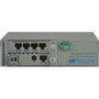 Omnitron Systems Technology8830N-1-C - iConverter 4xT1 MUX/M + Ethernet RJ-45 to Fiber SM/SC/SF Tx1310/Rx1550/20km DC Management