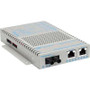 Omnitron Systems Technology9300-0-29W - OmniConverter FPoE/S 2x10/100 PoE to 100 Fiber MM/ST 1310nm/5km DC Power Wide Temperature