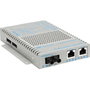 Omnitron Systems Technology9301-1-21W - OmniConverter FPoE/S 2x10/100 PoE to 100 Fiber SM/ST 1310nm/30km AC Power Wide