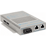 Omnitron Systems Technology9322-0-21W - OmniConverter FPoE+/S 2x10/100 PoE+ to 100 Fiber MM/SC 1310/5km AC Power Wide Temperature