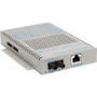Omnitron Systems Technology9340-0-11W - OmniConverter FPoE/SL 10/100 PoE to 100 Fiber MM/ST 1310nm/5km AC Power Wide Temperature