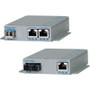 Omnitron Systems Technology9379-0-21W - Omniconverter Fpoe/SE 100X SFP to 2x 10/100T PoE Us AC Wide Temperature