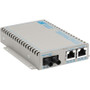 Omnitron Systems Technology9380-0-21 - OmniConverter FPoE+/SE 2x10/100/1000 PoE+ to 100 Fiber MM/ST 1310nm/30km AC PS