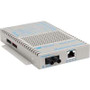 Omnitron Systems Technology9400-0-11 - OmniConverter GPoE/S 10/100/1000 PoE to 1000 Fiber MM/ST 850nm/220m AC PS