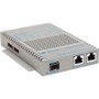 Omnitron Systems Technology9439-0-21 - OmniConverter GPoE+/S 2x10/100/1000 PoE+ to 100/1000 Fiber SFP AC Power Supply