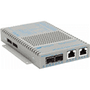 Omnitron Systems Technology9439-1-21W - OmniConverter GPoE+/S 2x10/100/1000 PoE+ to 2x100/1000 Fiber SFP AC Power Wide Temperature