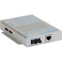 Omnitron Systems Technology9500-0-11 - OmniConverter GHPoE/S 10/100/1000 60W to 1000 Fiber MM/ST 850nm/220m AC Power