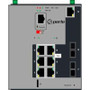 Perle Systems7016470 - IDS-509F2PP6C2SD20XT PoE Switch 6POE 1GE 2XFE SC SM20K XTMP