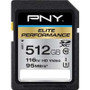 PNY TechnologiesP-SDX512U3H-GE - 512GB CL10 Uhs-I U3 95MBS Read SDXC