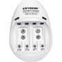 PremiertekEX-200S - Safe 2 Channel Battery Charger F/ AA AAA 9V Ni-MH Ni-CD Time Control