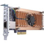 QNAPQM2-2P10G1T - Dual M.2 22110/2280 PCIE SSD & Single 10GBASE-T 10GBE Network TS-X53B