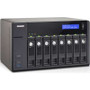 QNAPTVS-871-I3-4G-US - 8-Bay I3 3.5GHZ 4LAN 10G-Ready 4GB Ram Max 10GB 4XGBE LAN 10GBE