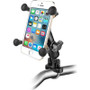 Ram MountsRAM-B-149Z-UN7U - RAM Handlebar U-Bolt Mount with Universal X-Grip Cell/iPhone Cradle
