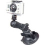 Ram MountsRAP-B-166-GOP1 - RAM Composite Twist-Lock Suction Cup Mount with Universal Action Camera Adapter