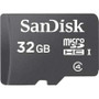 SanDiskSDSDQB-032G-AW46 - 32GB MicroSD Card with Adapter