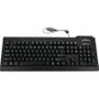 Seal ShieldSSKSV207 - Silver Seal Med Grade Keyboard Black USB