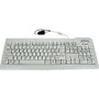 Seal ShieldSSWKSV207G - Silver Seal Medical Keyboard USB Backlit White