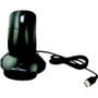 Seal ShieldSTM042W - Silver Storm Rechargeable Op Mouse Wireless USB Black
