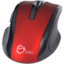 SIIG Inc.JK-WR0912-S2 - JK-WR0912-S2 6BTN Red Wireless Ergonomic 2.4GHZ Optical Mouse