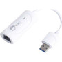 SIIG Inc. JU-NE0621-S2 -  Superspeed USB 3.0 Gigabit LAN Adapter White