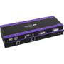 Smart-AVI DVX-2P-RXS -  Dual DVI-D USB 11 Audio RS-232 CAT6 STP Receiver