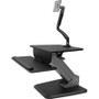 StarTech.com BNDSTSSLIM -  Sit-to-Stand Workstation with Articulating Monitor Arm