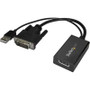 StarTech.com DVI2DP2 -  DVI to DisplayPort Adapter with USB Power - 1920 x 1200