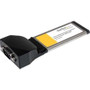 StarTech.com EC1S232U2 -  1-Port ExpressCard to RS232 DB9 Serial Adapter Card with 16950 - USB Based