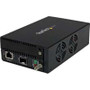 StarTech.com ET10GSFP -  10GBE Fiber Media Converter with An Open SFP+ Slot Managed
