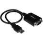 StarTech.com ICUSB232PRO -  1ft USB to RS232 Serial DB9 Adapter Hub with COM Retention