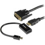 StarTech.com MDPHDDVIKIT -  mDP to DVI Kit - Active Mini DisplayPort to HDMI Adapter - 6ft HDMI to DVI Cable