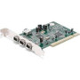 StarTech.com PCI1394MP -  3-Port IEEE-1394 PCI Firewire Card for Mac/PC