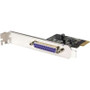 StarTech.com PEX1P -  1-Port PCI Express Dual Profile Parallel Adapter Card - SPP/EPP/ECP