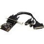 StarTech.com PEX2S1P553B -  2S1P PCI Express Serial Parallel Combo Card with Breakout Cable
