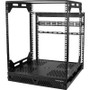 StarTech.com PORACK12U -  12U Slide-Out Server Rack - Rotating - 4-Post Rack