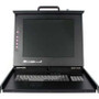 StarTech.com RACKCONS1501 -  1U 15" Folding Rackmount LCD Console - USB + PS/2