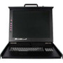 StarTech.com RACKCONS1916 -  1U 19" Folding Rackmount LCD with 16-Port Multi Platform KVM