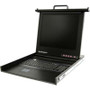 StarTech.com RACKCONV1701 -  1U 17" Folding Rack Mount LCD Console