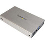 StarTech.com S3510SMU33 -  3.5" USB 3.0 External SATA III SSD Hard Disk Drive Enclosure with UASP Silver