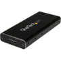 StarTech.com SM21BMU31C3 -  M.2 NGFF SATA Enclosure - USB 3.1 (10Gbps) with USB-C Cable