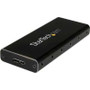 StarTech.com SMS1BMU313 -  USB 3.1 (10Gbps) MSATA Drive Enclosure - Aluminum