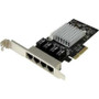 StarTech.com ST4000SPEXI -  4 Port Geth Network Card PCIE Intel I350