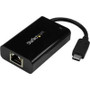 StarTech.com US1GC30PD -  USB-C to Gigabit Network Adapter with PD Charging