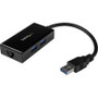 StarTech.com USB31000S2H -  USB 3.0 Gigabit Network Adapter with Built-In 2-Port USB Hub