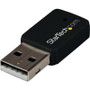 StarTech.com USB433WACDB -  USB 2.0 AC600 Mini Dual Band Wireless-AC Network Adapter - 1T1R 802.11ac Adapter