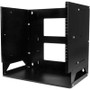 StarTech.com WALLSHELF8U -  Wall-Mount Server Rack with Built-in Shelf - Solid Steel - 8U