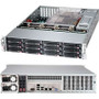 Supermicro CSE826BE26R920LPB -  Superchassis 826BE26-R920LPB 920W Redundant 12X 3.5 Hot-Swap SAS/SATA Drive Bays