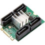 SYBA Multimedia Inc SD-ADA40118 -  Syba Accessory SD-ADA40118 M.2 to 4-Port SATA III Adapter Retail
