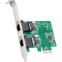 SYBA Multimedia Inc SD-PEX24041 -  SD-PEX24041 10/100/1000 Ethernet PCIE 2 Port Card Realtek RTL8111